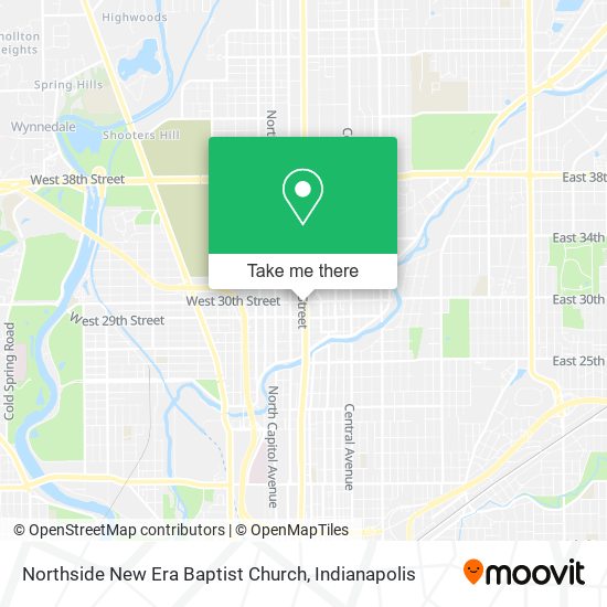 Mapa de Northside New Era Baptist Church