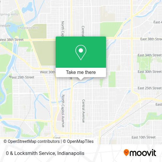 0 & Locksmith Service map