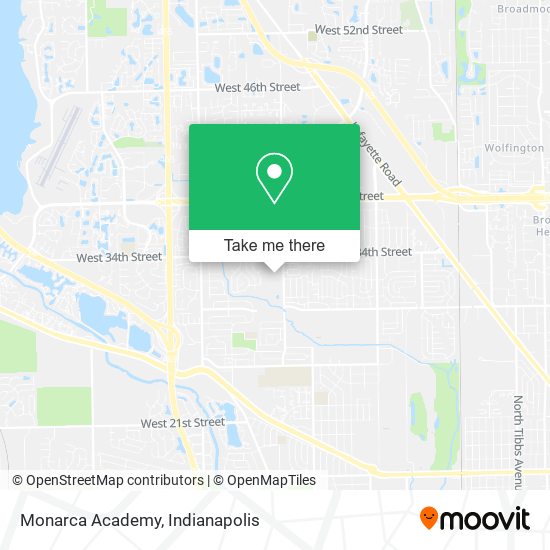 Monarca Academy map
