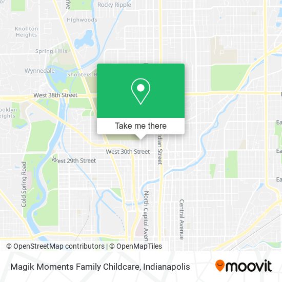 Magik Moments Family Childcare map