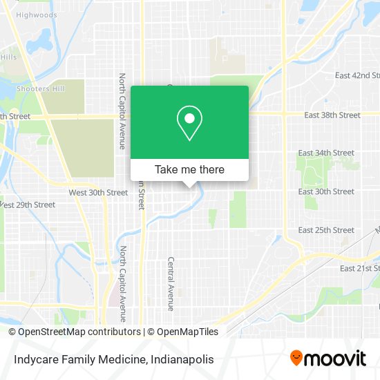 Mapa de Indycare Family Medicine