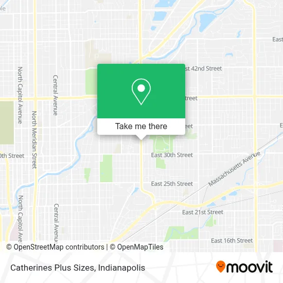 Catherines Plus Sizes map