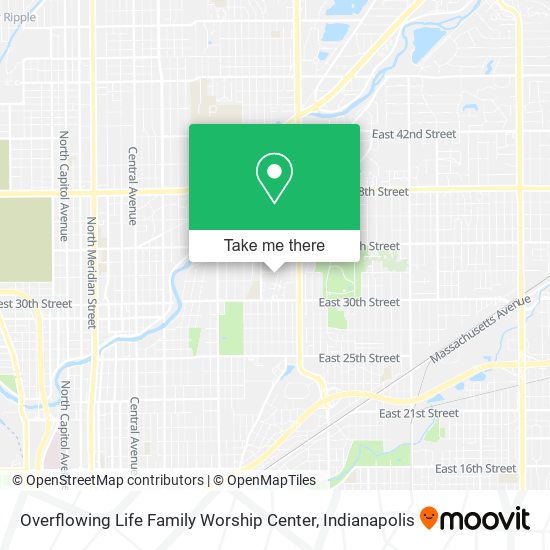 Mapa de Overflowing Life Family Worship Center