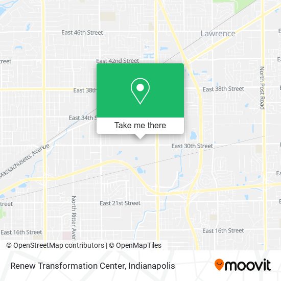 Mapa de Renew Transformation Center