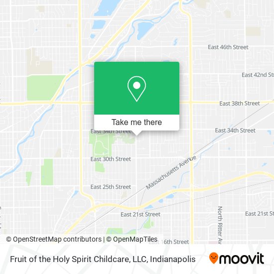 Mapa de Fruit of the Holy Spirit Childcare, LLC