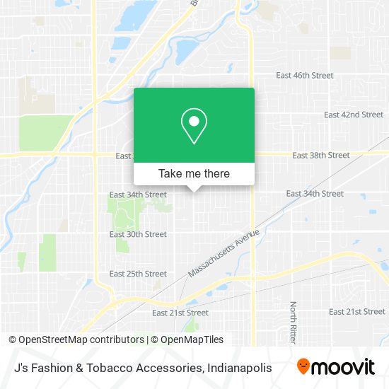 Mapa de J's Fashion & Tobacco Accessories