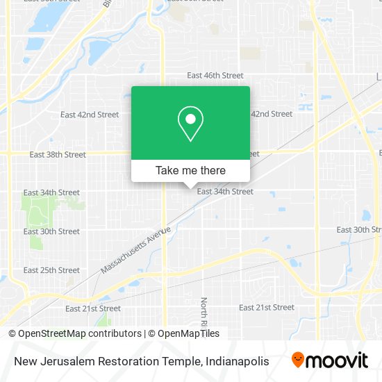 New Jerusalem Restoration Temple map