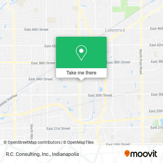 R.C. Consulting, Inc. map