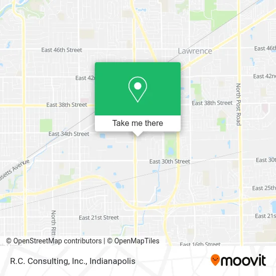 R.C. Consulting, Inc. map