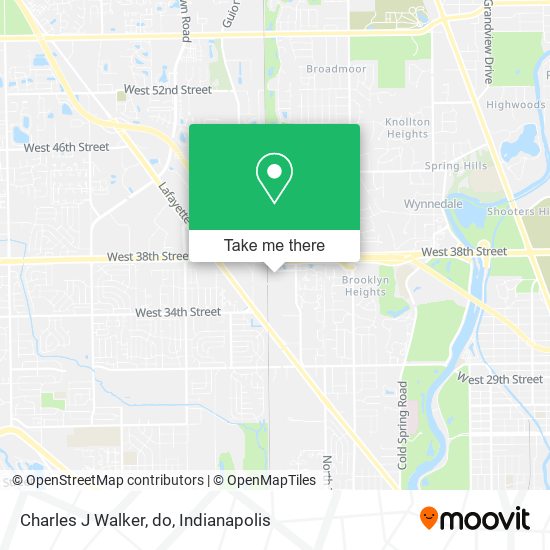 Mapa de Charles J Walker, do