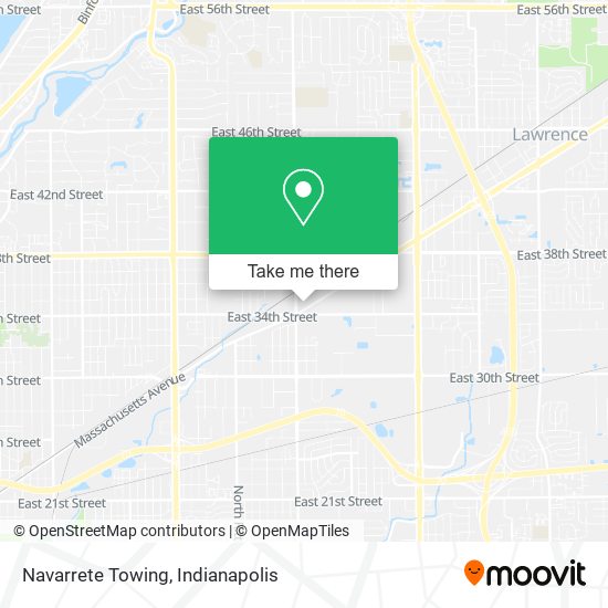 Mapa de Navarrete Towing