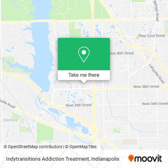 Indytransitions Addiction Treatment map