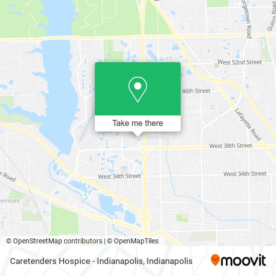 Mapa de Caretenders Hospice - Indianapolis