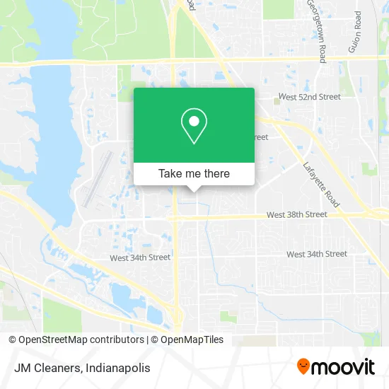 Mapa de JM Cleaners