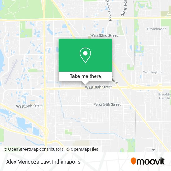 Alex Mendoza Law map