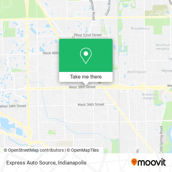 Mapa de Express Auto Source
