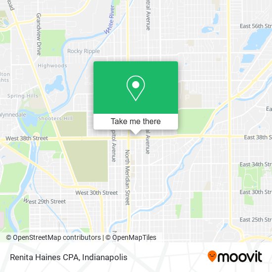 Mapa de Renita Haines CPA