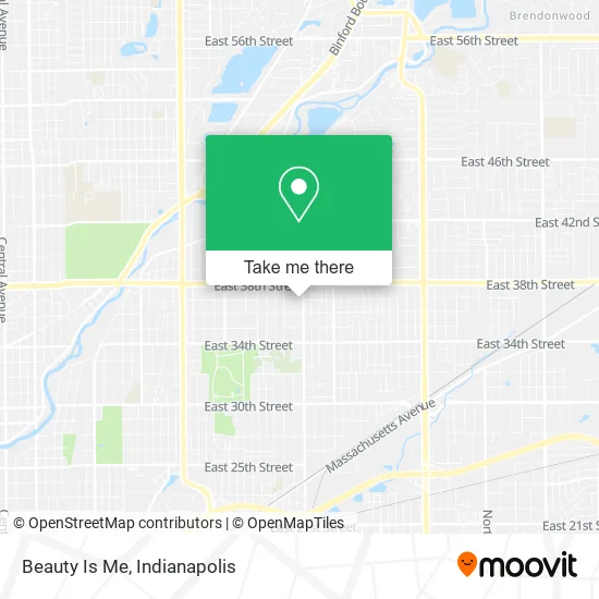 Beauty Is Me map