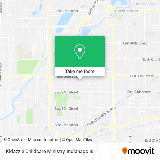 Kidazzle Childcare Ministry map