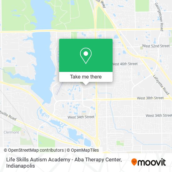 Mapa de Life Skills Autism Academy - Aba Therapy Center