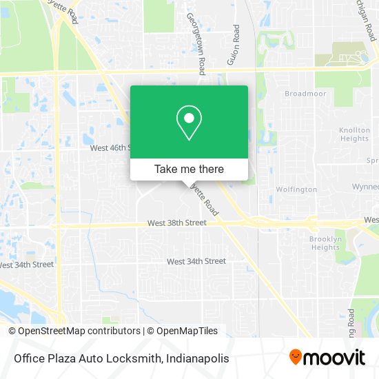 Office Plaza Auto Locksmith map