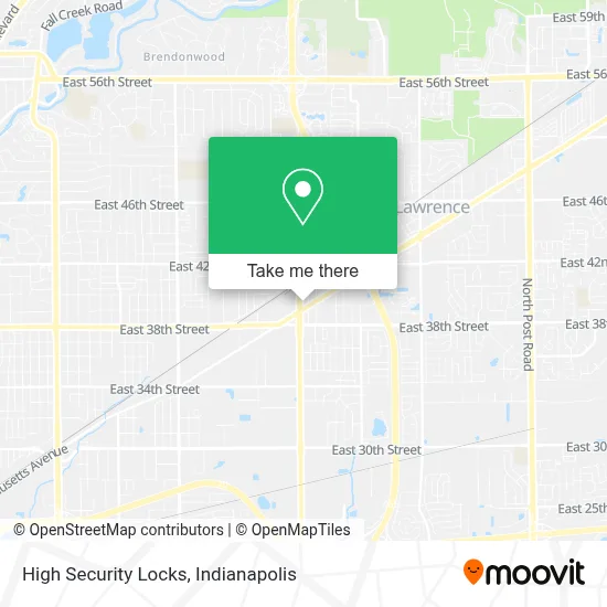 High Security Locks map