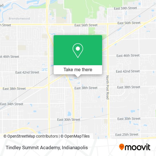 Tindley Summit Academy map