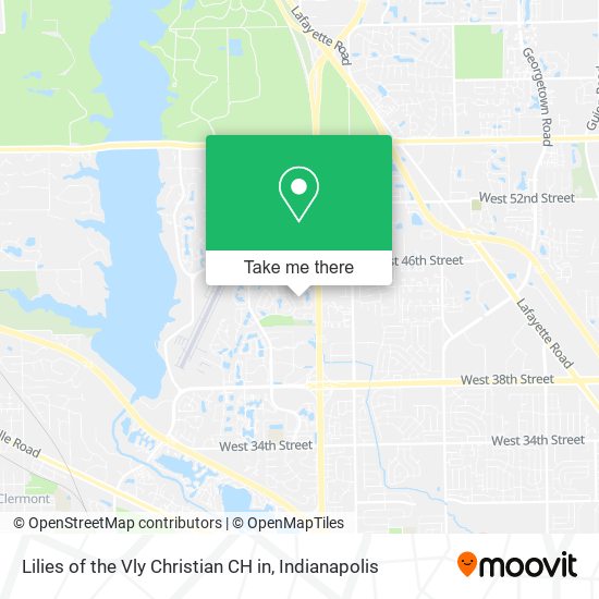 Mapa de Lilies of the Vly Christian CH in