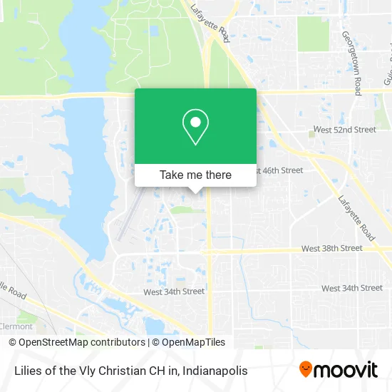 Mapa de Lilies of the Vly Christian CH in