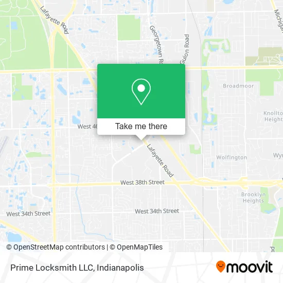 Prime Locksmith LLC map