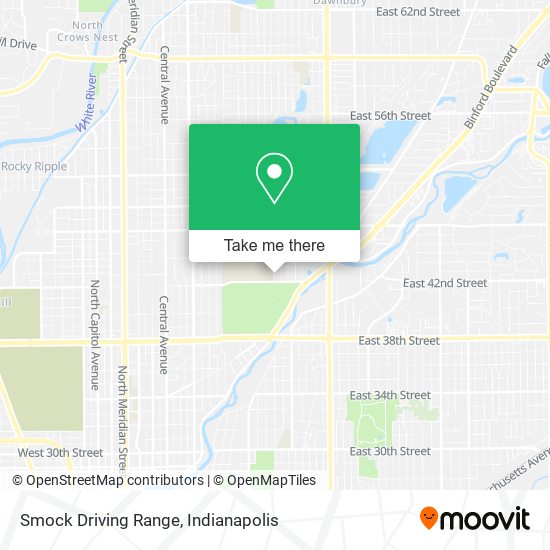 Mapa de Smock Driving Range