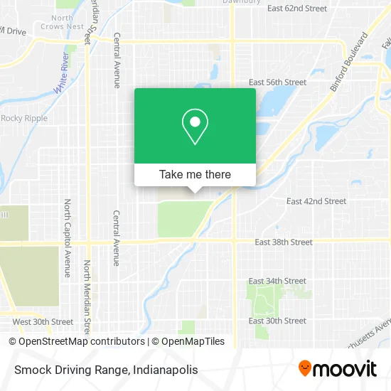 Mapa de Smock Driving Range