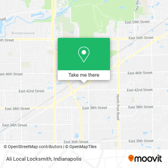 Ali Local Locksmith map