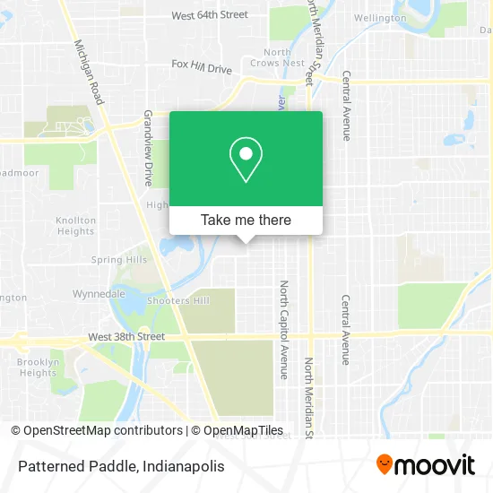 Patterned Paddle map