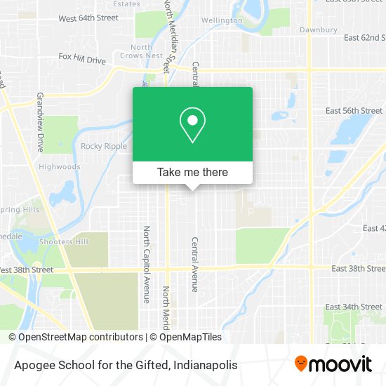 Apogee School for the Gifted map