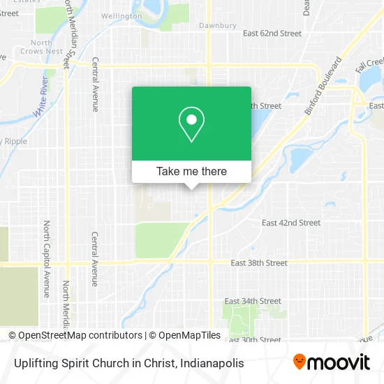 Mapa de Uplifting Spirit Church in Christ