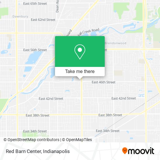 Mapa de Red Barn Center