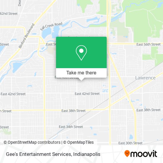 Gee's Entertainment Services map