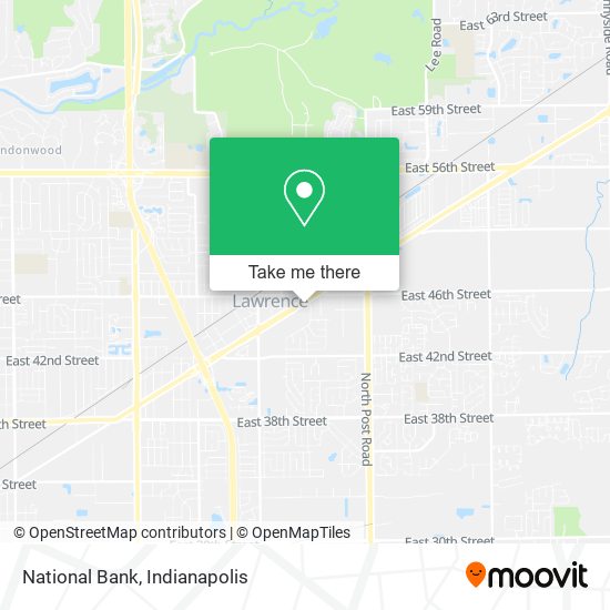 Mapa de National Bank