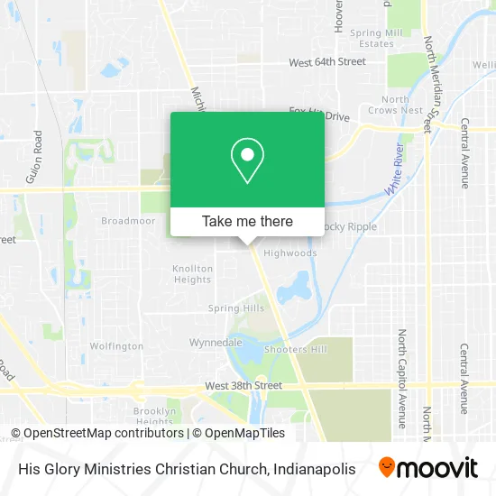 His Glory Ministries Christian Church map