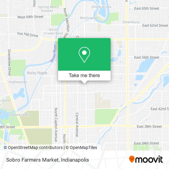 Sobro Farmers Market map