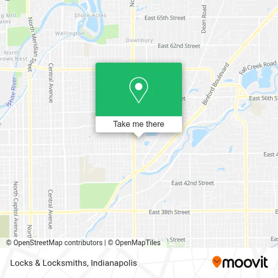 Locks & Locksmiths map