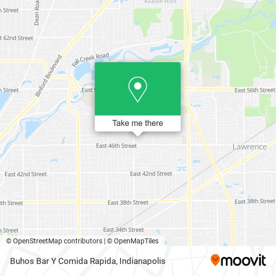 Buhos Bar Y Comida Rapida map