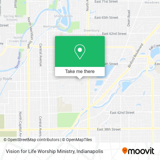 Vision for Life Worship Ministry map