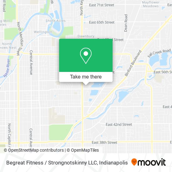 Begreat Fitness / Strongnotskinny LLC map