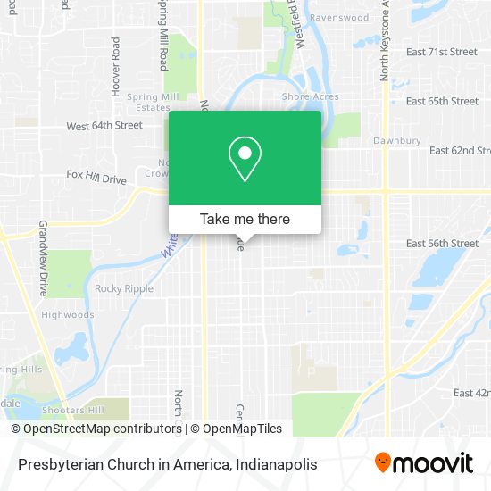 Presbyterian Church in America map