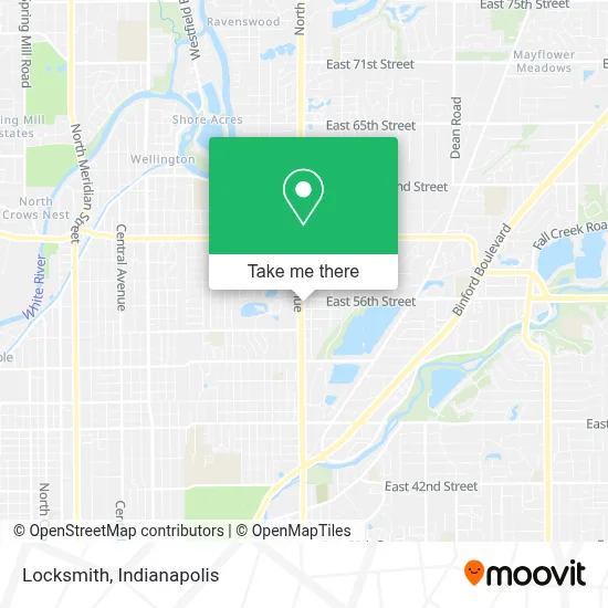 Locksmith map