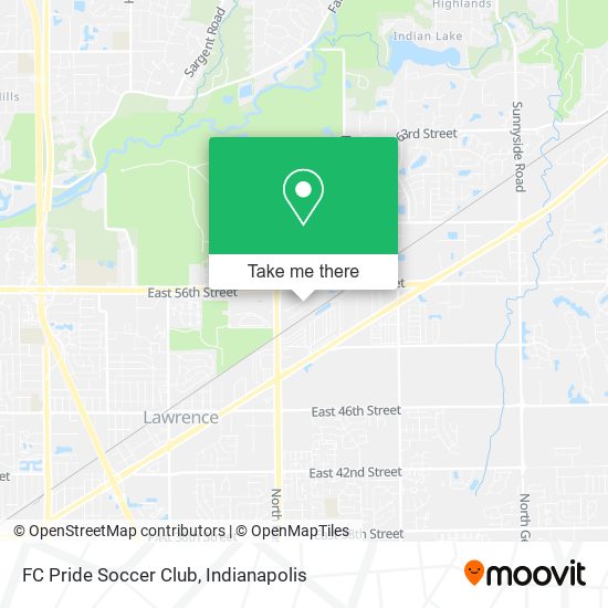 Mapa de FC Pride Soccer Club