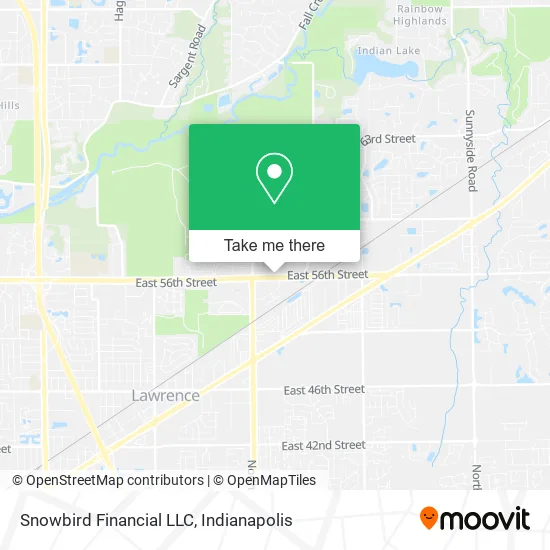 Snowbird Financial LLC map