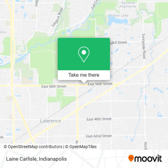 Laine Carlisle map